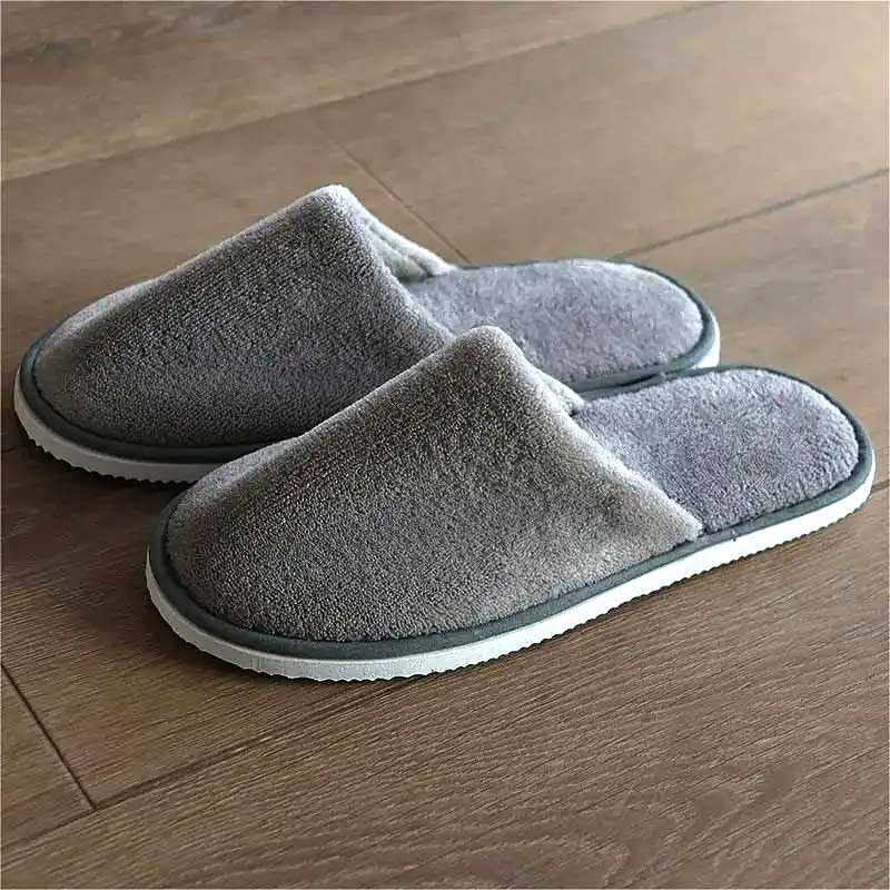 Pantufa Chinelo Cinza