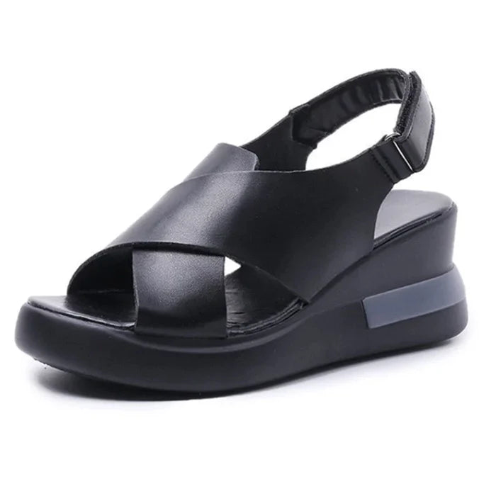 Sandália Feminina Plataforma Comfort