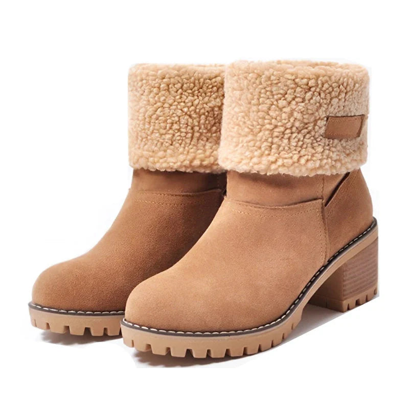 Bota Feminina Inverno Peluciada