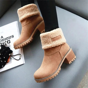 Bota Feminina Inverno Peluciada