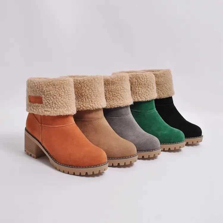 Bota Feminina Inverno Peluciada