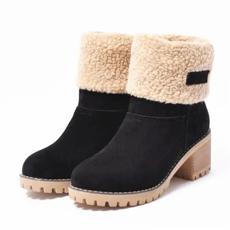 Bota Feminina Inverno Peluciada